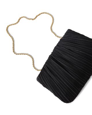 Brit Flat Pleated Pouch Clutch