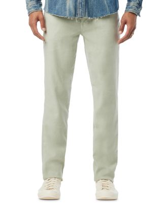 Hudson Blake Slim Straight Fit Jeans in Shell Beige | Bloomingdale's