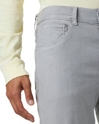 Blake Slim Straight Fit Jeans in Cement Beige