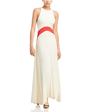 Shop Solid & Striped X Sofia Richie Grainge The Jonati Dress In Ecru