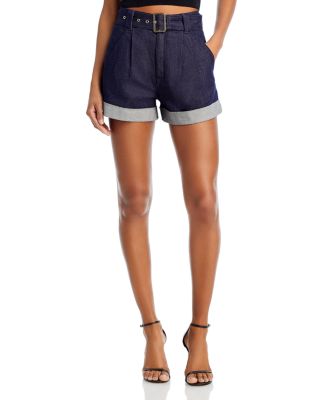 Erina Cuffed Denim Shorts  