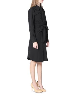 Tie Front Shirt Dress