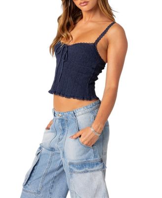 Lacey Knit Tank Top