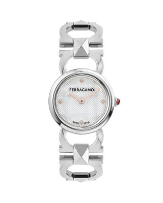 Ferragamo - Double Gancini Stud Watch, 25mm