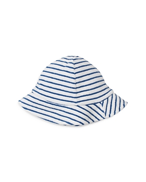 Shop Kissy Kissy Boys' Terry Cloth Striped Sun Hat - Baby In Blue