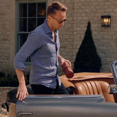 Berkeley Leather Three Watch Case