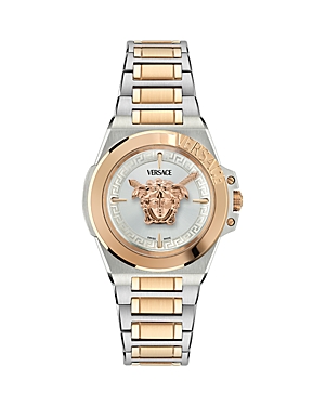Shop Versace Hera Watch, 37mm In Two Tone
