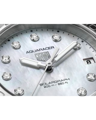 Aquaracer Professional 200 Solargraph & Diamond Watch, 34mm