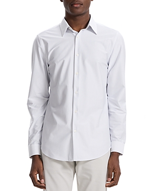 Shop Theory Sylvain Shirt In White Olympic