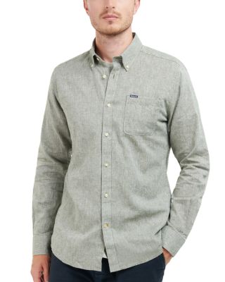 Barbour - Nelson Tailored Fit Long Sleeve Button Down Shirt