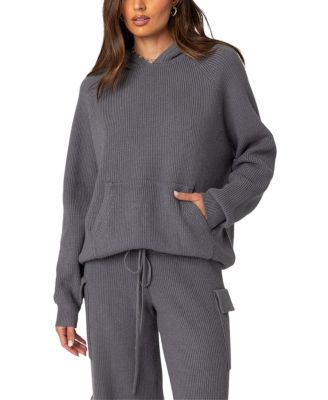 Wynter Oversized Knit Hoodie