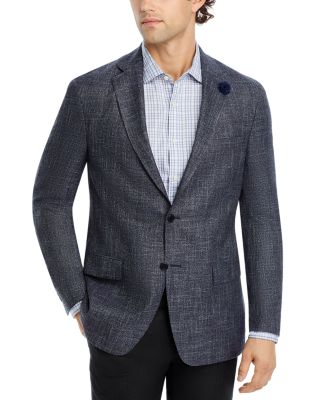 Hart Schaffner Marx - New York Crosshatch Regular Fit Sport Coat