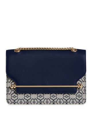 Strathberry - East/West Monogram Jacquard Crossbody