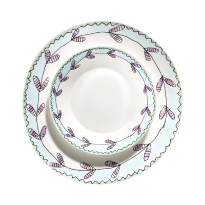 Marni Blossom Milk Dinner Plate