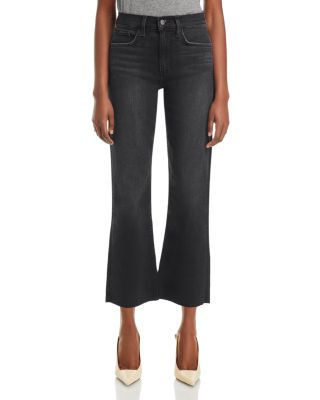 The Callie High Rise Crop Bootcut Jeans in Delphine