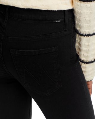 The Insider High Rise Crop Step Fray Bootcut Jeans in Not Guilty