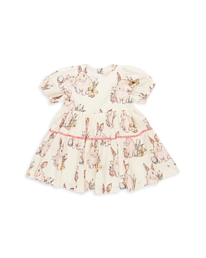 Pink Chicken Girls' Maribelle Bunny Friends Cotton Dress - Little Kid
