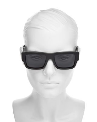 Signature Rectangular Sunglasses, 53mm