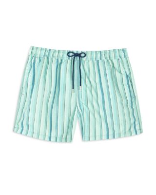 PS Paul Smith - Paint Stripe Drawstring 4" Swim Trunks