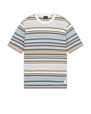 Shop Ps By Paul Smith Cotton Striped Short Sleeve Tee In 15