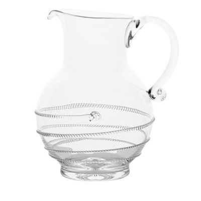 Amalia Glass Round Pitcher