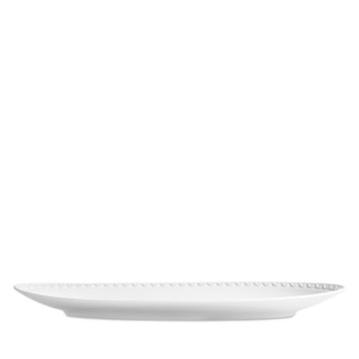Neptune White Oval Platter