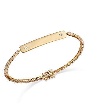 Bloomingdale's Diamond Love Bar Bracelet in 14K Yellow Gold, 2.0 ct. t.w.