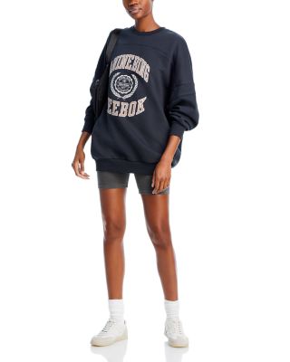 Reebok Oversized Varsity Sweatshirt | Bloomingdale's