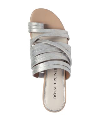 Women&#39;s Strappy Slip On High Heel Sandals