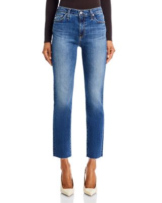 AG Mari High Rise Straight Leg Cropped Jeans in 14 Years Collector
