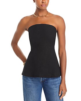 Strapless Shirts for Women,Red Tube Top Black Strapless Bodysuit Black  Camisole Women Cotton Bright Tops (1-Gray, XL) at  Women's Clothing  store