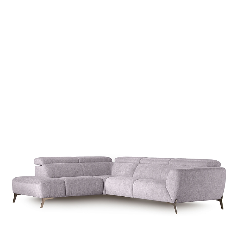 Giuseppe Nicoletti Ardito Sectional In Zoia Light Grey