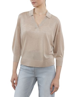 Peserico - Collared Knit Sweater