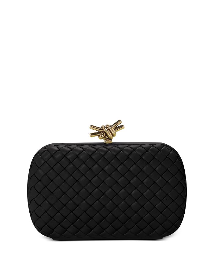 bottega veneta knot clutch