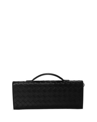 Andiamo Intrecciato Leather Clutch