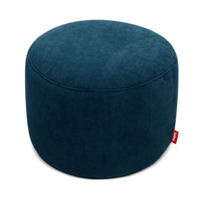 Point Ribbed Cord Pouf