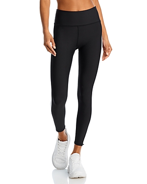 Shop Aqua High Rise Multi Contrast 7/8 Leggings - 100% Exclusive In Black