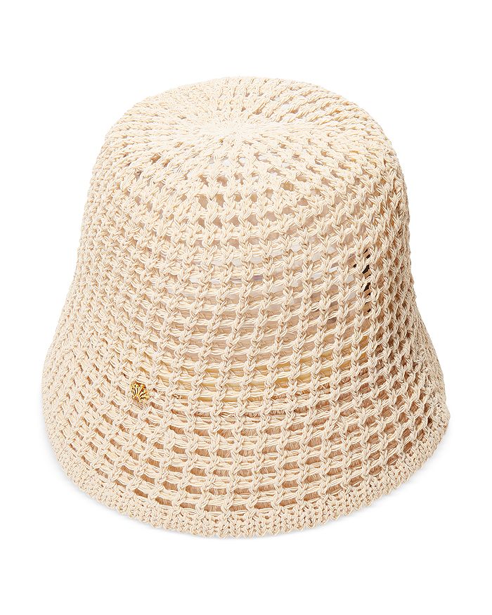Lele Sadoughi Open Weave Bucket Hat Bloomingdale's