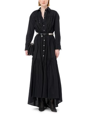 PINKO - Dolce Vita Eyelet Shirt Dress