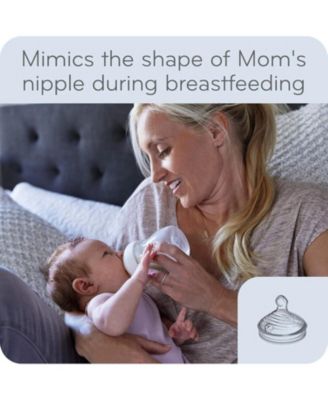 Simply Natural 9 piece Baby Bottles with SafeTemp Gift Set - Neutral