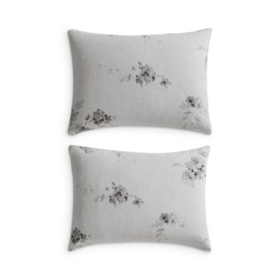 Aquarelle Floral Cotton M&amp;eacute;lange Gauze 3 Piece Comforter Set, Queen