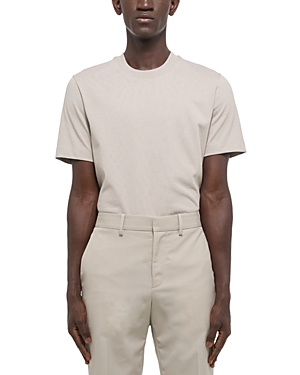 Shop Helmut Lang Relaxed Fit Logo Tee In Sand