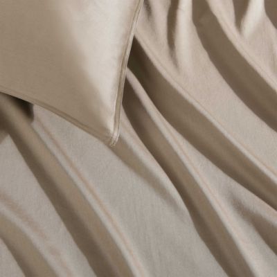 Earth Cotton Sateen 3 Piece Duvet Cover Set, Queen