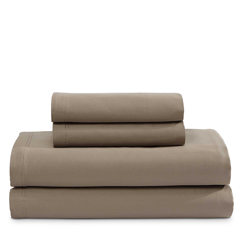 Calvin Klein Earth Collection Cotton Sateen 4 Piece Sheet Set, King