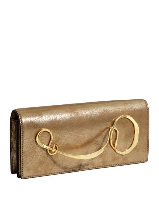 Twisted Side Handle Clutch