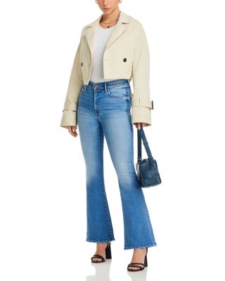 The Lil' Weekender Petites High Rise Flared Jeans in Layover