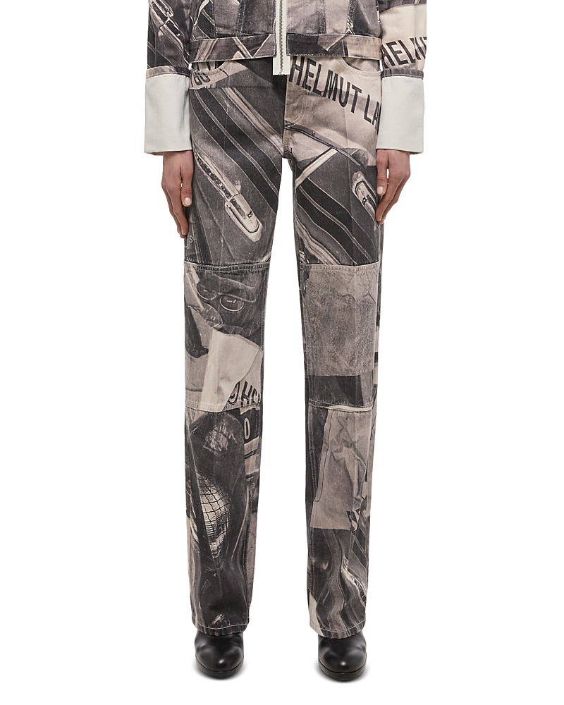 Helmut Lang Carpenter Jean In Black Multi