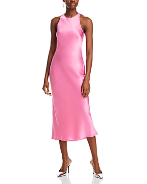 Shop Rails Solene Sleeveless Midi Dress In Malibu Pink