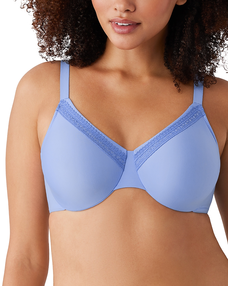 Wacoal Perfect Primer Full Coverage Underwire Bra In Blue Hydrangea