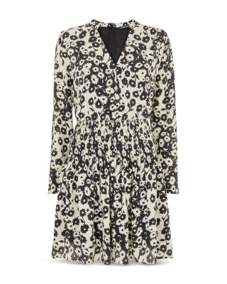 Riley Floral Shirred Dress